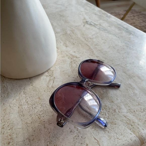 Rare! blue Optique Du Monde vintage sunglasses - Picture 2 of 8